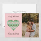 セイジ ハーツ セイジとピンクアーガイル（ピンク） シーズンカード (正面/裏面)