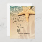 セイスタービーチのお知らせポストカード 案内ポストカード (正面/裏面)