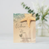 セイスタービーチのお知らせポストカード 案内ポストカード (スタンド正面)