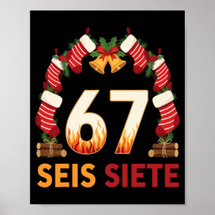 セイス・シエテ・67 シックス・セブン クリスマス 67 メーム ポスター