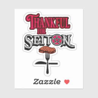 セイタンに感謝する シール