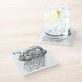 セイダーの雹の疫病 ガラスコースター (アングル)