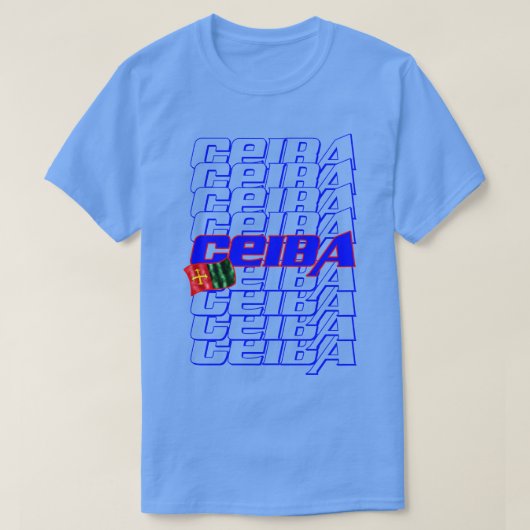 セイバカスケード文字2 Tシャツ (デザイン正面)