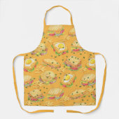 セイボリーグルメサンドイッチとフライドオレンジ エプロン (正面)