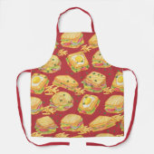 セイボリーグルメサンドイッチとフライドレッド エプロン (正面)