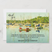 セイボーツオンレイクハリエット悔やみや弔慰サンキューカード 招待状 (正面)