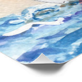 セイボートアットシーファインアートウォーター絵画カラー ポスター (コーナー)