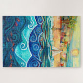 セイボートオンサニーシーズパズル ジグソーパズル (横)