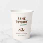 セイムカウボーイフォーエバーバチェロレッテ週末 紙コップ (裏面)