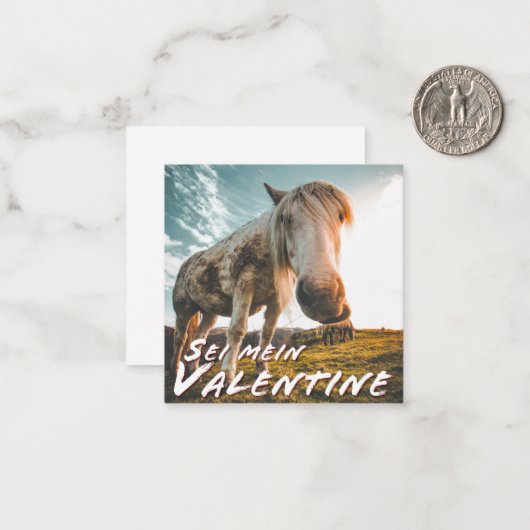 セイメインバレンティンミットシャウエンデンプフェルド ノートカード (正面/裏面インサイチュ)