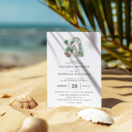 セイユリタ メキシコ ウェディング 水彩画 招待状