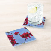 セイヨウカエノメエ ガラスコースター (アングル)