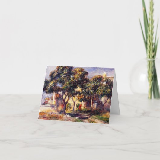 セイヨウカリン木、Cagnes カード (正面)