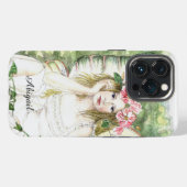 セイヨウヒルガオの妖精 iPhone カー iPhoneケース (裏面横)