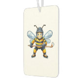 セイヨウミツバチ (Apis mellifera) カーエアーフレッシュナー (左)