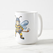セイヨウミツバチ (Apis mellifera) コーヒーマグカップ (正面右)