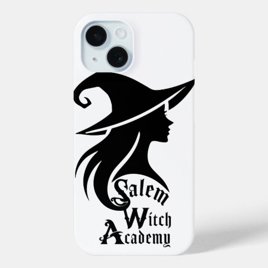 セイラムの魔女アカデミーハロウィンウィッカンウィッチ Case-Mate iPhoneケース (裏面)