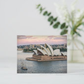 セイリングバイザシドニーオペラハウスはがき ポストカード (スタンド正面)