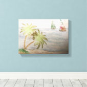 セイルかわいらしズ キャンバスプリント (インサイチュ (ウッドフロア))