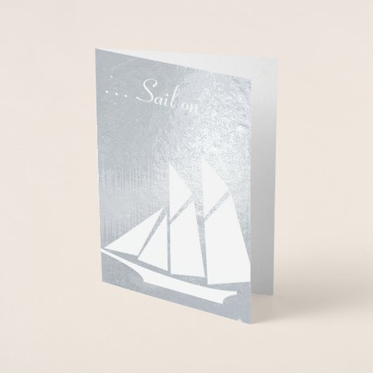 セイルオン65誕生日フォイルカード 箔カード (正面)