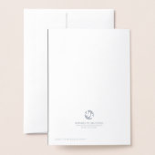 セイルオン65誕生日フォイルカード 箔カード (裏面封筒付き)