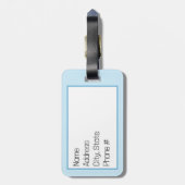 セイルクルーズを設定 ラゲッジタグ (裏面縦)