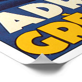 セイルザアドリアティカヴィンテージデザイン ポスター (角)