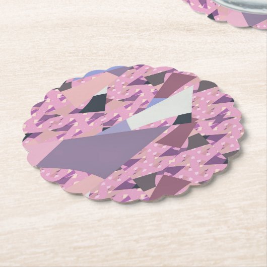 セイルズ抽象芸術 ペーパーコースター (アングル)