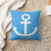 セイルズ海軍スタイルアクセント枕 クッション (ブランケット)