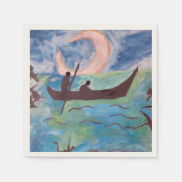 セイルバイムーンライト紙 スタンダードカクテルナプキン