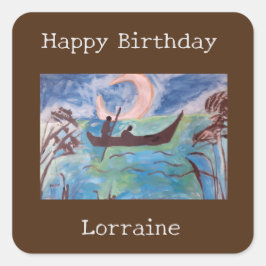 セイルバイムーンライト誕生日 スクエアシール
