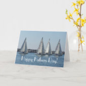 セイルボーツファーズデイカード カード (黄色い花)