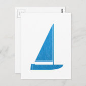 セイルボートクラブギフトセイルボートアートNVN41 navinJOSHI ポストカード (正面/裏面)