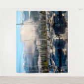 セイルボートハーバー//ディロンコロラド湖 タペストリー (正面)