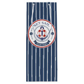 セイル海旅行の設定航海の ワインギフトバッグ (裏面)