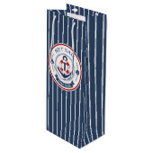 セイル海旅行の設定航海の ワインギフトバッグ (正面アングル)