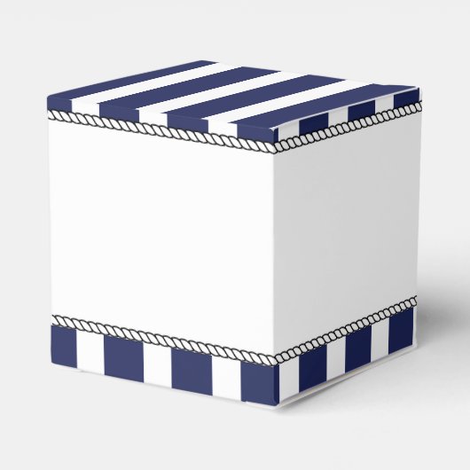 セイル航海のボート赤ちゃんシャワー愛用ボックス フェイバーボックス (裏面サイド)