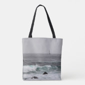 セイル遠くにトート トートバッグ (裏面)