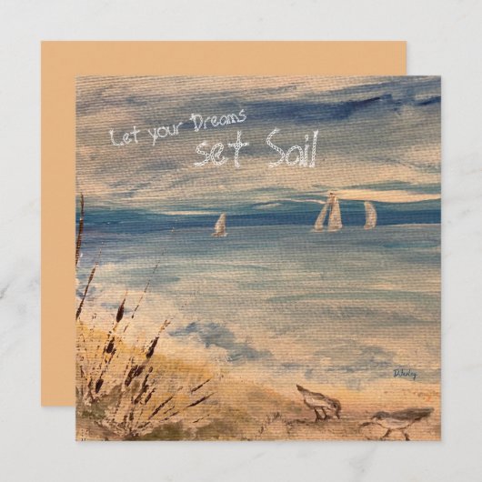 セイロツノテカード サンキューカード (正面/裏面)