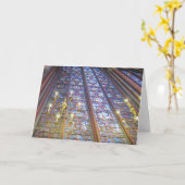 セイントシャペル - パリ カード (黄色い花)