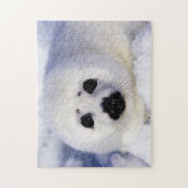 セイント·ローレンス湾のハープ·アザラシのポップ·アイス ジグソーパズル (縦)