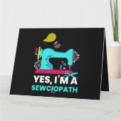 セウシオパスI裁縫針刺しゅう仕立て カード (裏面)