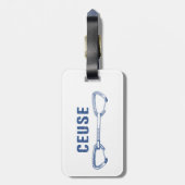 セウスフランスロック登山クイックドロー ラゲッジタグ (裏面縦)