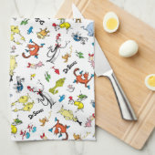 セウス博士の世界 キッチンタオル (四つ折り)