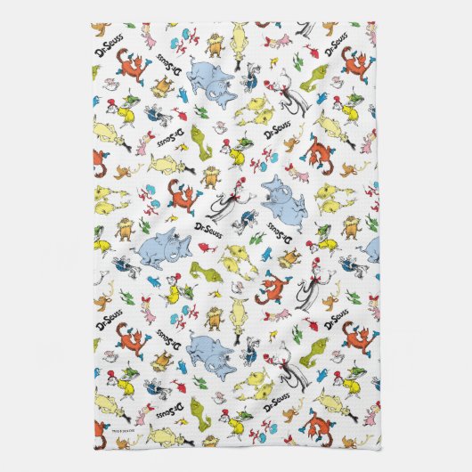 セウス博士の世界 キッチンタオル (縦)