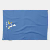 セウス博士のABC:手紙A – 白 |名前の追加 キッチンタオル (横)