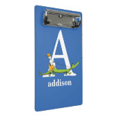 セウス博士のABC：手紙A – 白 |名前の追加 ミニクリップボード (アングル)