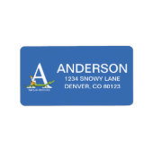 セウス博士のABC:手紙A – 白 |名前の追加 ラベル (正面)