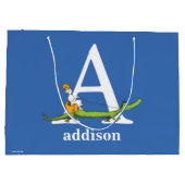 セウス博士のABC：手紙A – 白 |名前の追加 ラージペーパーバッグ (裏面)