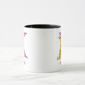 セウス博士のABC:手紙K – 紫 |名前の追加 マグカップ (中央)